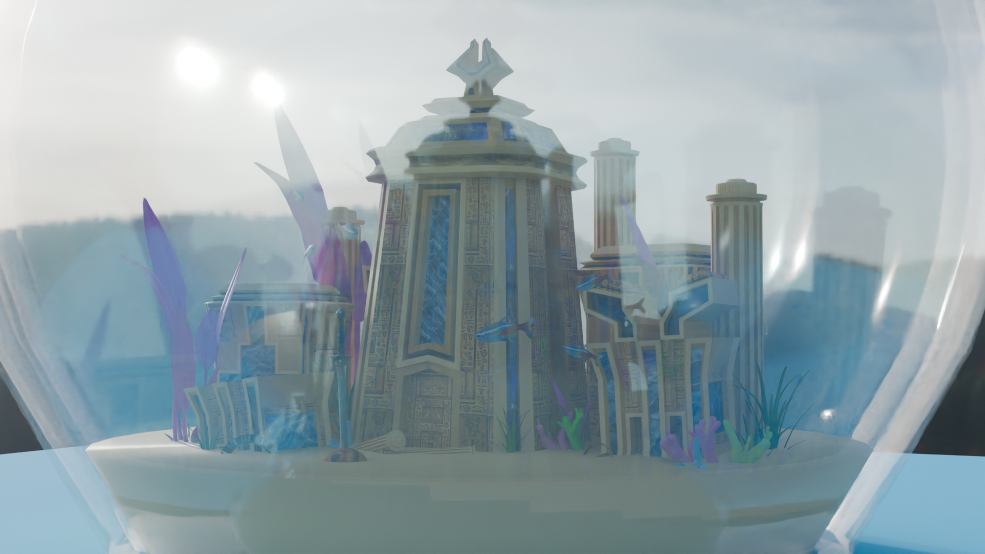 Detail van de onderwaterwereld