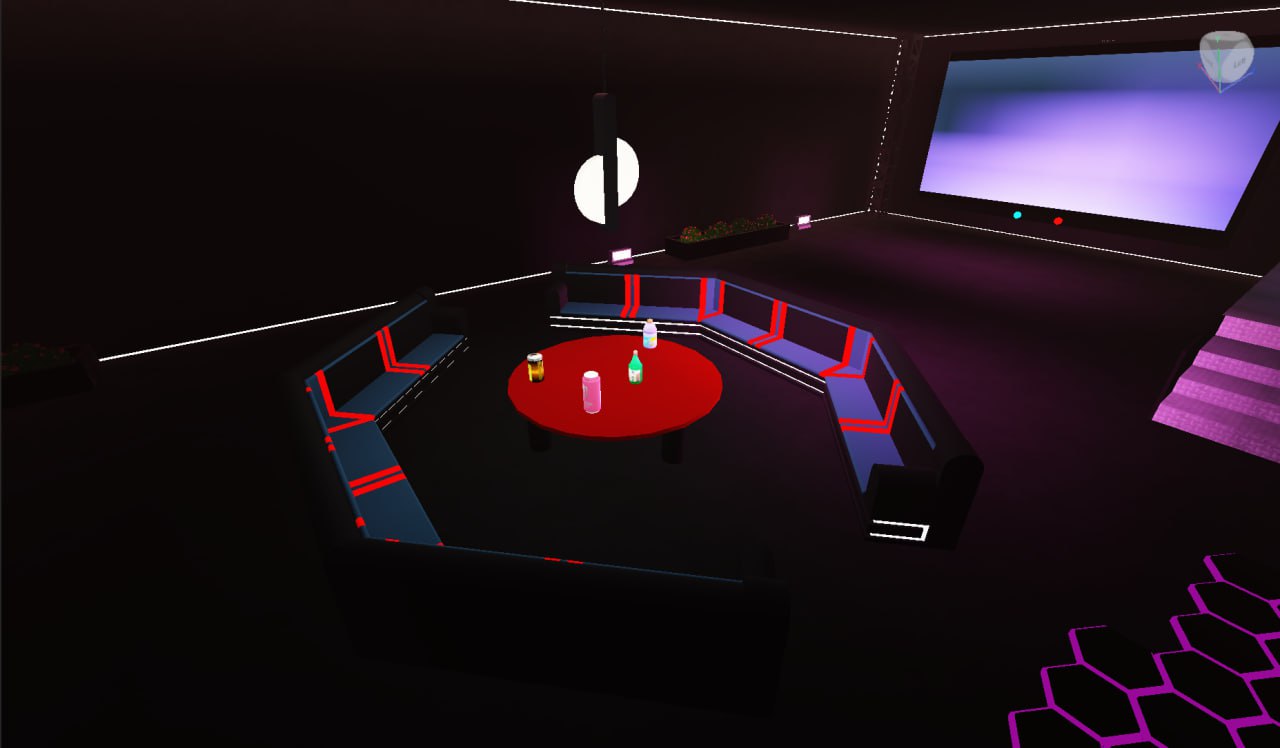 Loungehoek in de club